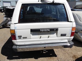 1989 TOYOTA 4RUNNER SR5 WHITE 3.0 MT 4WD Z19773